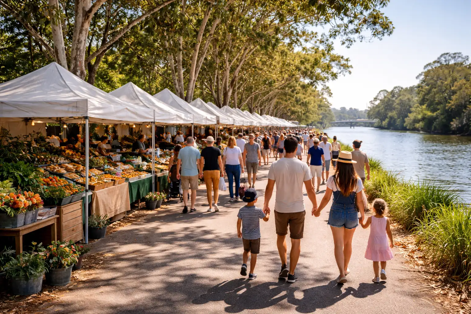 Australian market scene 11