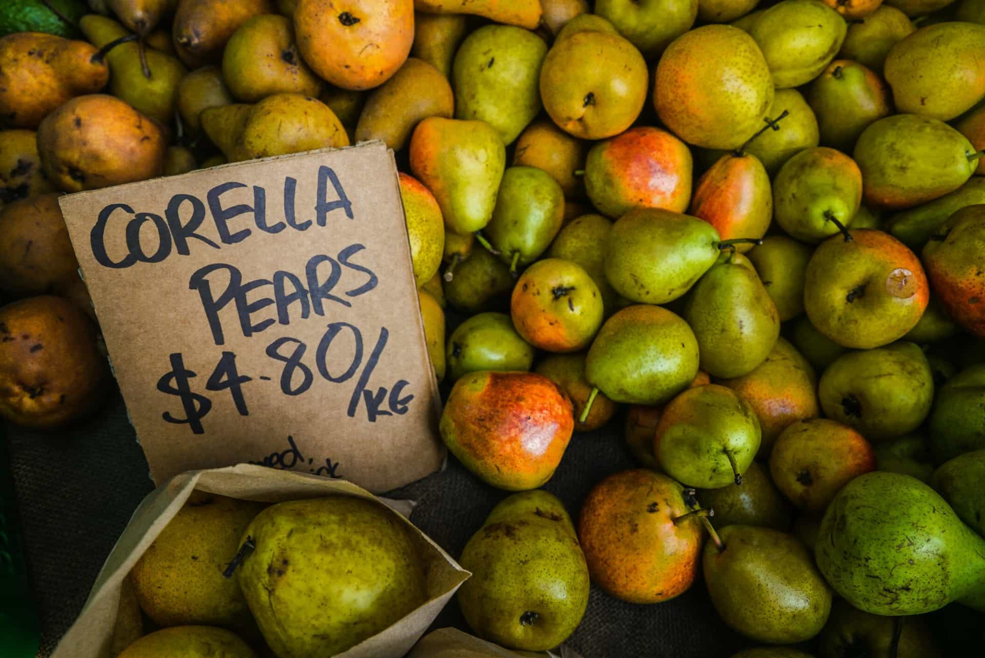 Australian market and local produce scene 2