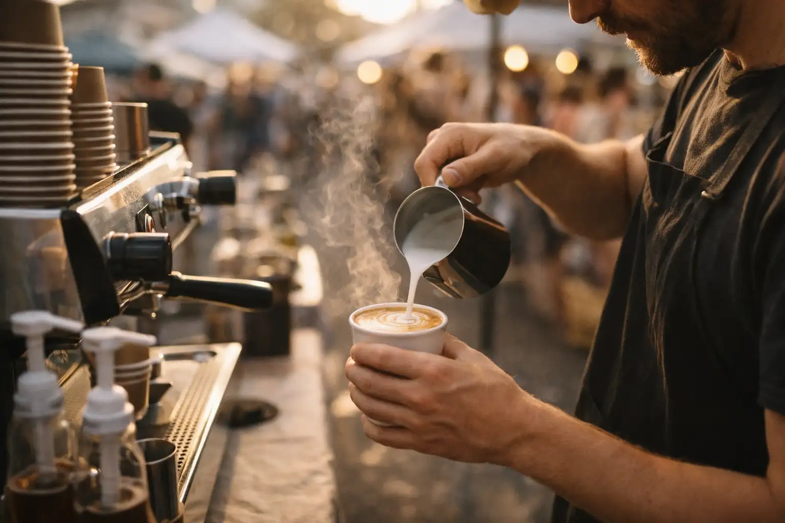 Australian market scene 4