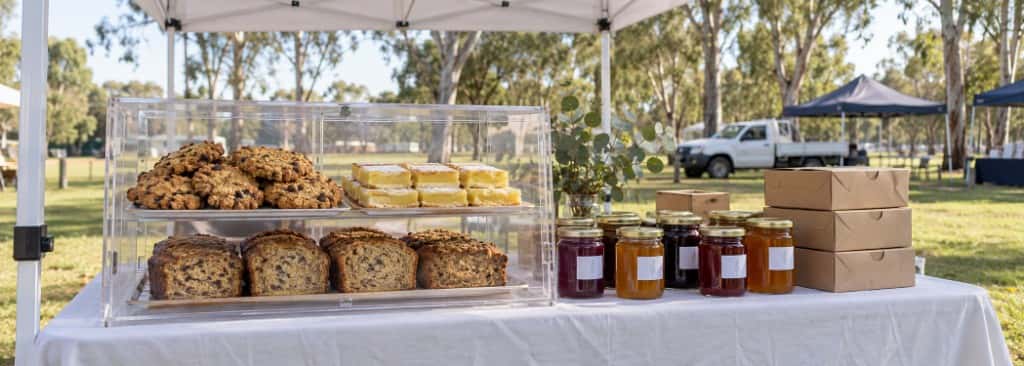 Can you sell homemade cakes, biscuits or preserves at markets?