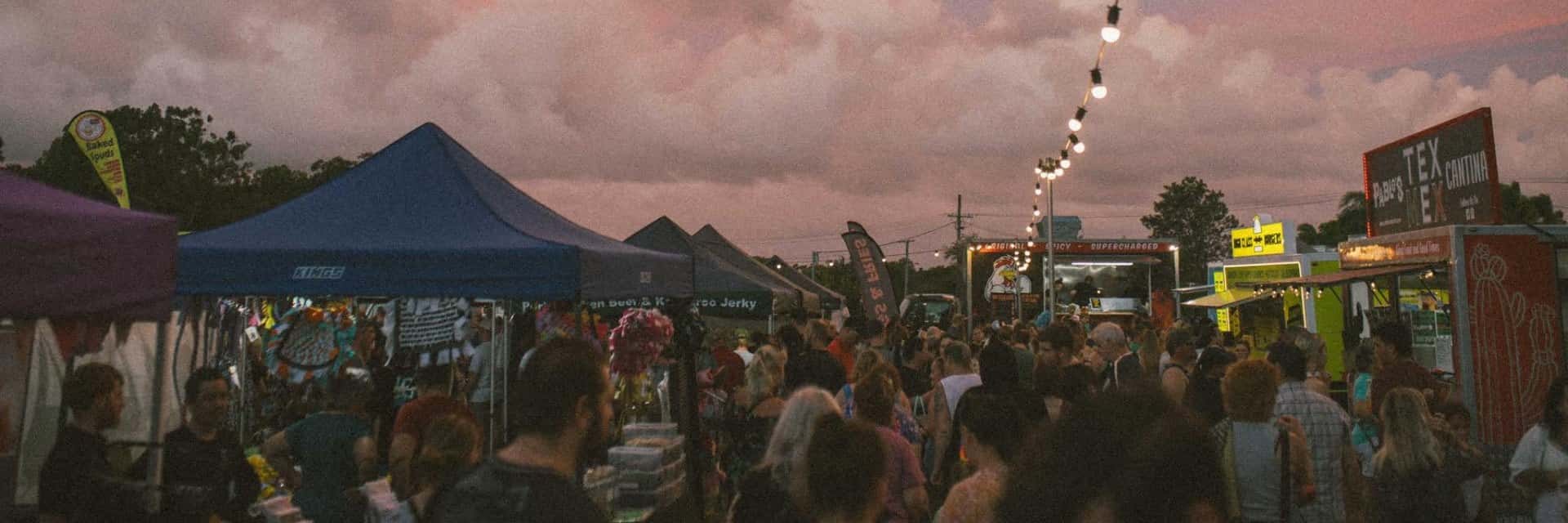 Moreton Bay Christmas Village Twilight Markets