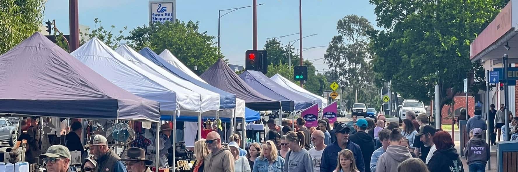 Swan Hill Market Day
